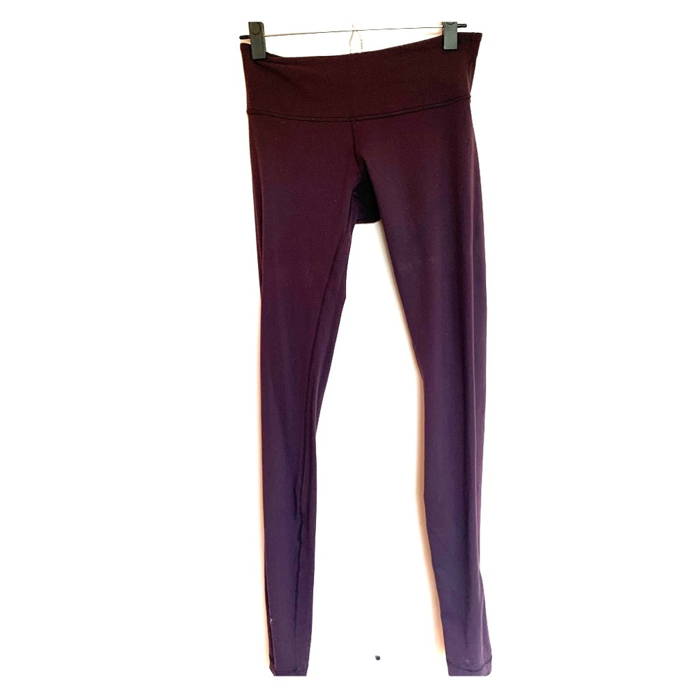 lululemon Wunder Under Low-Rise Maroon Legging